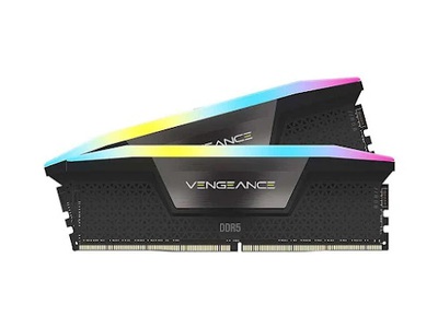 Bộ nhớ RAM desktop Corsair DDR5,5600MHz 64GB 2x32GB DIMM,Vengeance RGB DDR5 Black Heatspreader RGB 0
