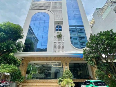 Toà văn phòng đội cấn, ba đình 450m2, mt 10m, 2 hầm 10 nổi, 3 thang máy, vỉa hè 8m, 379 tỷ 0