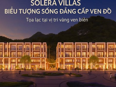 Ra mắt giới hạn   chỉ 59 căn shophouse - solera quy nhơn 0