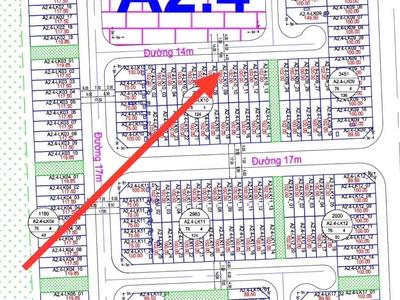 Bán liền kề khu đô thị thanh hà a2.4 lk10-9 nhìn trường, dt 100m, đường 14 m, hướng  bắc.  khu đô 0