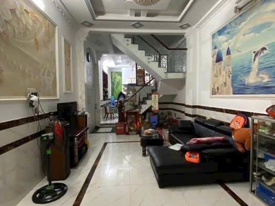 Nhà  4x20  mặt tiền tân thới hiệp 14, quận 12  cách trương thị hoa 40m 1