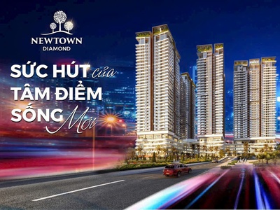 Suất ngoại giao căn 01pn tháp diamond, view trực diện biển, dự án newtown diamond đà nẵng 0