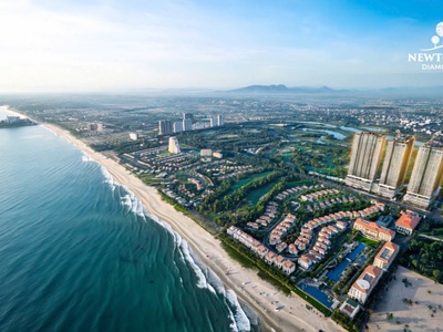 Suất ngoại giao căn 01pn tháp diamond, view trực diện biển, dự án newtown diamond đà nẵng 1