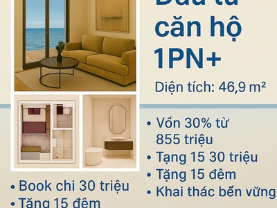 Tận hưởng cuộc sống cân bằng giữa làm việc và thư giãn tại căn hộ 1pn  49m    tòa signature 4