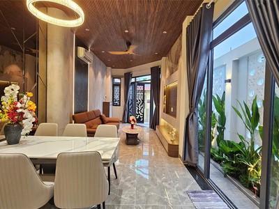 Nhà góc 2 mặt tiền, phạm hữu lầu, 4x15m, 3 tầng, 6.45 tỷ 2