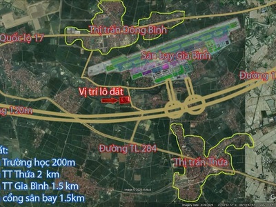 Bán đất lương tài, bắc ninh. 90m2   mt 5m   2,65 tỷ. ô tô tránh, kinh doanh 2