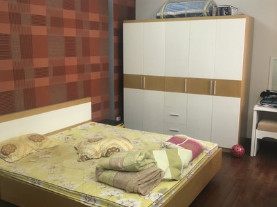 Cho thuê chung cư HH1 Yên Hòa, 85m 2 phòng ngủ, đủ đồ 12 triệu 6