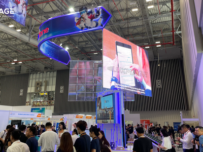 Màn hình LED trong suốt trong nhà 2