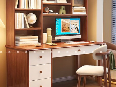 Bàn Học Sinh Gỗ Cao Su Ghép Hiện Đại, Thanh Lịch 1