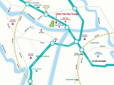 Bán đất nền tại xã Tân Phú Trung, Củ Chi   vị trí tiềm năng - 2 tỷ 195. 0