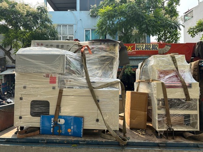 Máy tự động cắt và co màng 450L 4020L 0