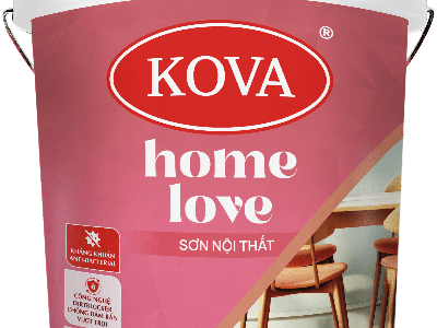 Sơn nội thất vì sức khỏe - Sơn nội thất KOVA Home Love 0
