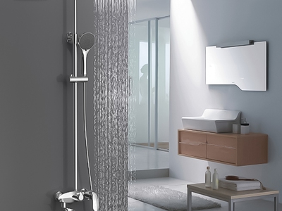 Sen Cây Tắm Đứng Đồng Thau Mạ Crome CODOR SC9254 0