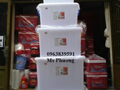 Thùng đa năng 80L đựng đồ gọn gàng, chất liệu nhựa bền đẹp 0