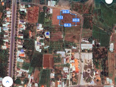 Bán lô đất 3.000m  mặt tiền đường lương thế vinh thị trấn đất đỏ, huyện long đất 2