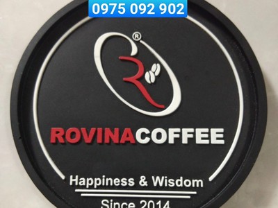 . Làm đế lót ly bằng nhựa, đế lót ly nhựa viền nổi, đế lót ly nhựa dẻo, đế lót ly PVC cao cấp 4