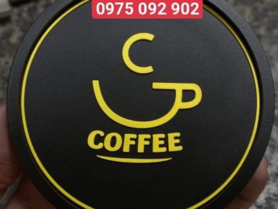 . Làm đế lót ly bằng nhựa, đế lót ly nhựa viền nổi, đế lót ly nhựa dẻo, đế lót ly PVC cao cấp 6