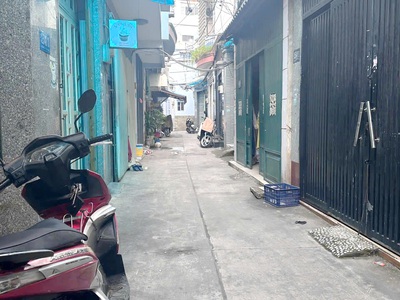 Nhà 2lầu/st đúc thật shhc hẻm thông tám danh p4q8 4