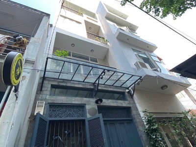 Ngang 4m hiếm  nhà mới dọn vào ở ngay - hẻm xe hơi bàn cờ phan đăng lưu, bt -  4x15m  - 4 tầng, chỉ 1