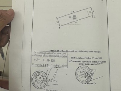 Bán nhà 4 tầng, 3 phòng ngủ - phố minh khai - hai bà trưng - giá 5 tỷ - sổ đỏ chính chủ 4