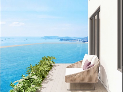 Căn hộ 3pn  . dt 93.1m    view sông   biển dành cho gia đình thành đạt. liên hệ cđt thuỷ để được tư 3