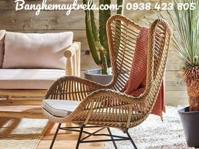 Bàn ghế mây nhựa ban công 1