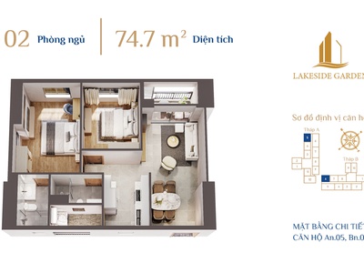 Chính thức mở bán chung cư cao cấp view hồ cực đỉnh - Lakeside Garden Lê Hồng Phong. LH:0989.099.526 7