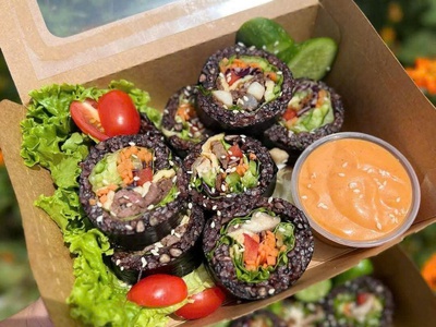 Hộp giấy Kraft đựng đồ ăn 0