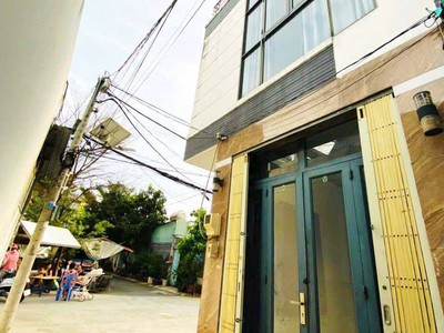 Bán nhà mặt tiền tại TT Nhà Bè - Diện tích: 3,2m x 8,0m - Giá: 2 Tỷ 490T 1