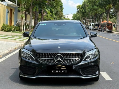 Mercedes C300 AMG sx 2017 model 2018 mẫu xe hộp số 9 cấp bản có carbon 1