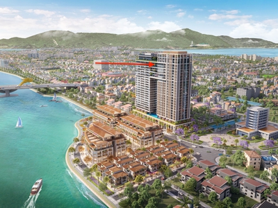 Chủ cần bán căn Studio 43.5m2 trực diện sông tầng cao giá 4 tỷ 5 có tl 1