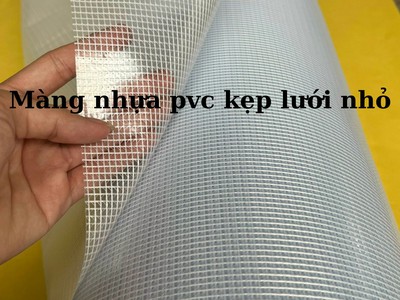 Cty sản xuất màng nhựa pvc kẹp lưới 1