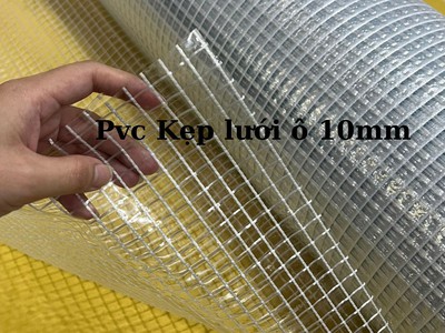 Cty sản xuất màng nhựa pvc kẹp lưới 0