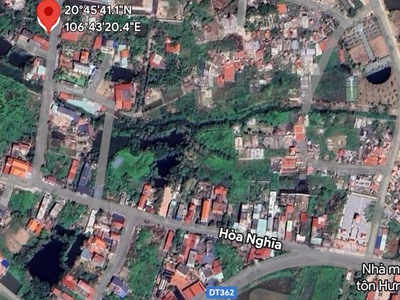 Bán lô đất Mặt đường Hoà Nghĩa, Dương Kinh, Hải Phòng - Lô góc 2
