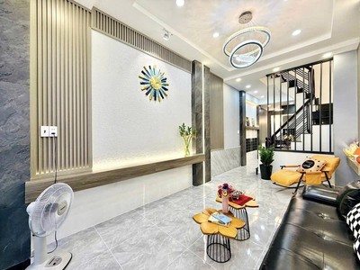 40m2, bán gấp nhà 4 tầng, 4pn, lê đức thọ, p16 gv, 5.x tỷ 1