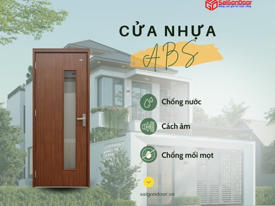 Cửa nhựa ABS Hàn Quốc 1