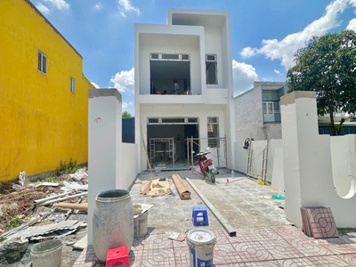 Bán nhà 2 tầng mặt phố tại tân bình, vĩnh cửu, đồng nai, giá cực chất 2,2 tỷ, 110m2 2