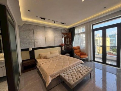 Siêu phẩm smart home 6 tầng tháng máy 500kg - mặt tiền đường số - gần lotte nguyễn văn lượng - kinh 3