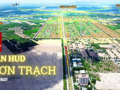 Đất nền dự án hud và xdhn nhơn trạch - khu đô thị liền kề sân bay và cảng biển 4