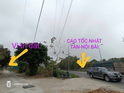Hàng tuyển nguyên khê đông anh   ven cao tốc nhật tân- nội bài  ngõ thông  ô tô tránh. -diện tích 3