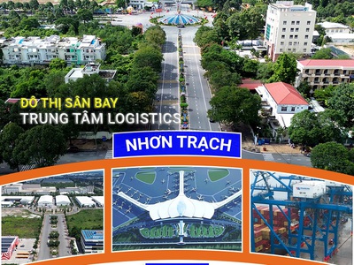 Đất nền dự án hud và xdhn nhơn trạch - khu đô thị liền kề sân bay và cảng biển 2