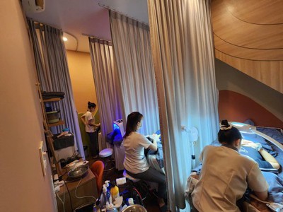 Quận 3   sang spa   nail   gội, nằm tại trần quang diệu,quận 3   khu vực dân cư đông, tel : 1