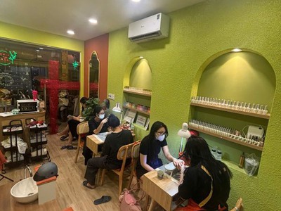 Quận 3   sang spa   nail   gội, nằm tại trần quang diệu,quận 3   khu vực dân cư đông, tel : 4