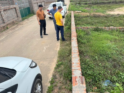 Bán đất minh trí, sóc sơn, hn. đường thông, oto đỗ. dt 110m, giá 2,4 tỷ. 2