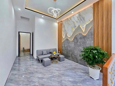 Bán nhà 2 tầng 100m2- trần quang khải   hẻm ô tô   gần big c  go  dĩ an. 4