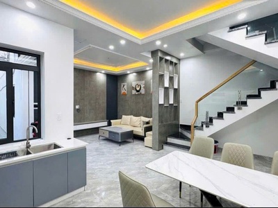 Bán nhà xây mới độc lập ngõ 132 an đà 4 tầng thiết kế villa mini mặt tiền rộng tới 7m 2
