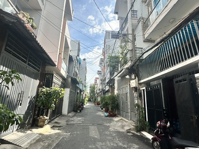 Bán nhà 4 tầng, 60m2,  lưu chí hiếu - tân phú,  4x15m  vị trí vàng - chỉ 7 tỷ tl - sổ hồng riêng. 1