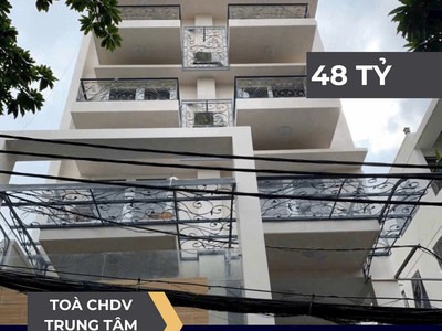 Tòa chdv cao cấp q3 hầm 7 tầng thu 1.8 tỷ/năm 48 tỷ 0
