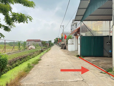 Bán đất tiền phong, mê linh, hn. bìa làng, đường thông, oto tránh, view kdt 1