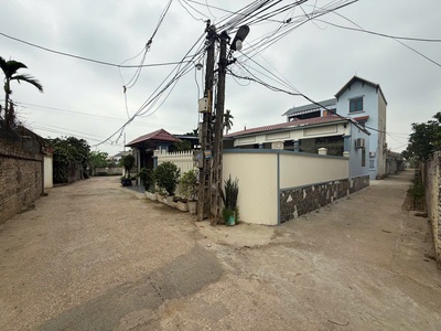 Hàng hot 126 m2 tại đông sơn - chương mỹ ngay gần đường 6 giá nhỉnh 3 tỉ  - lô góc mặt tiền   hậu 2